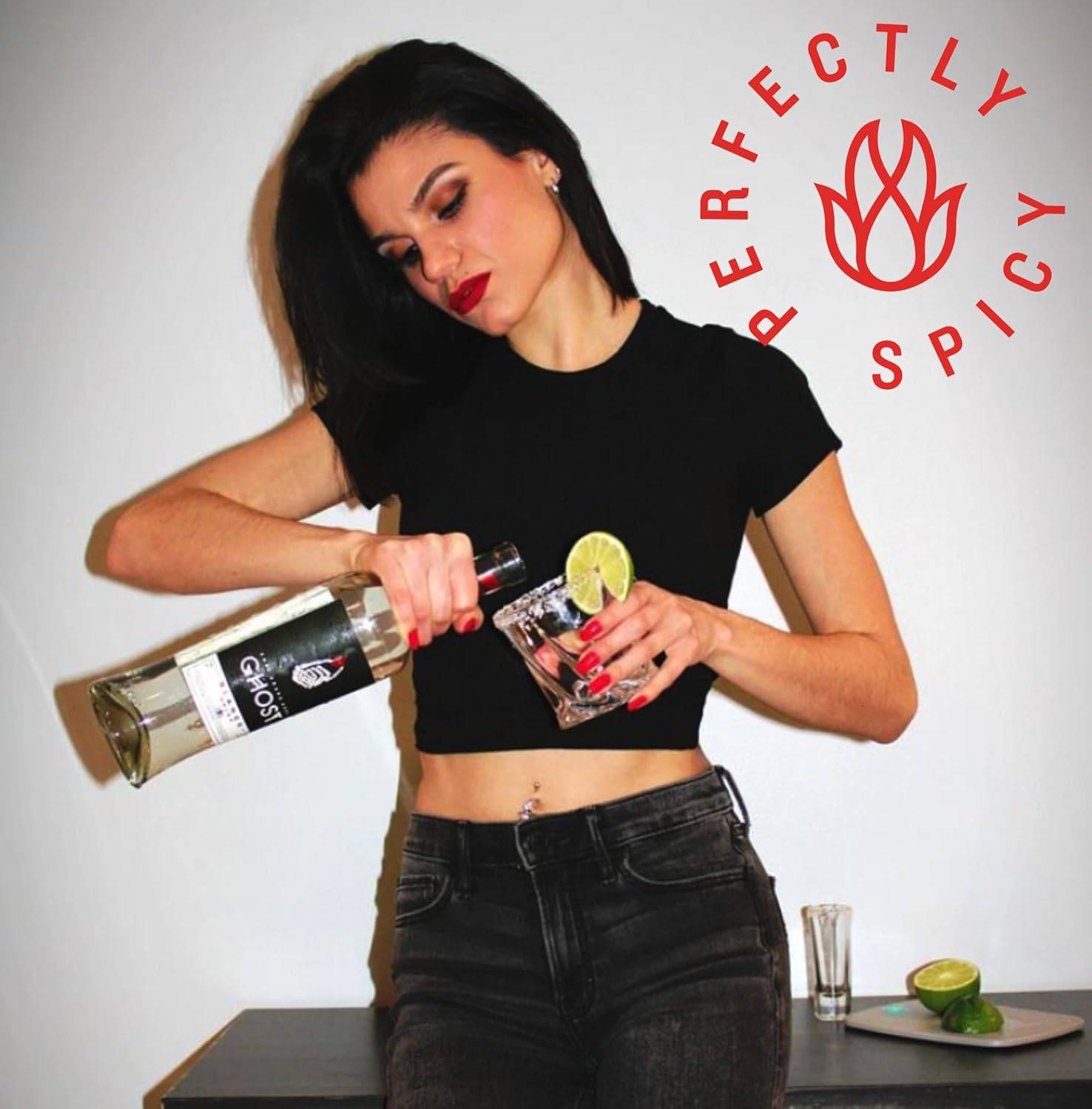 Ghost Tequila Spicy 100% Agave700Ml image number 3