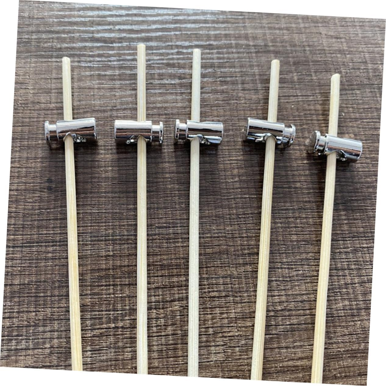 10Pcs Multi-Function Metal Buckles for BBQ Skewers Anti-Slip Clips Small Lightweight Grill Tool Accessories for Secure Outdoor Cooking image number 4