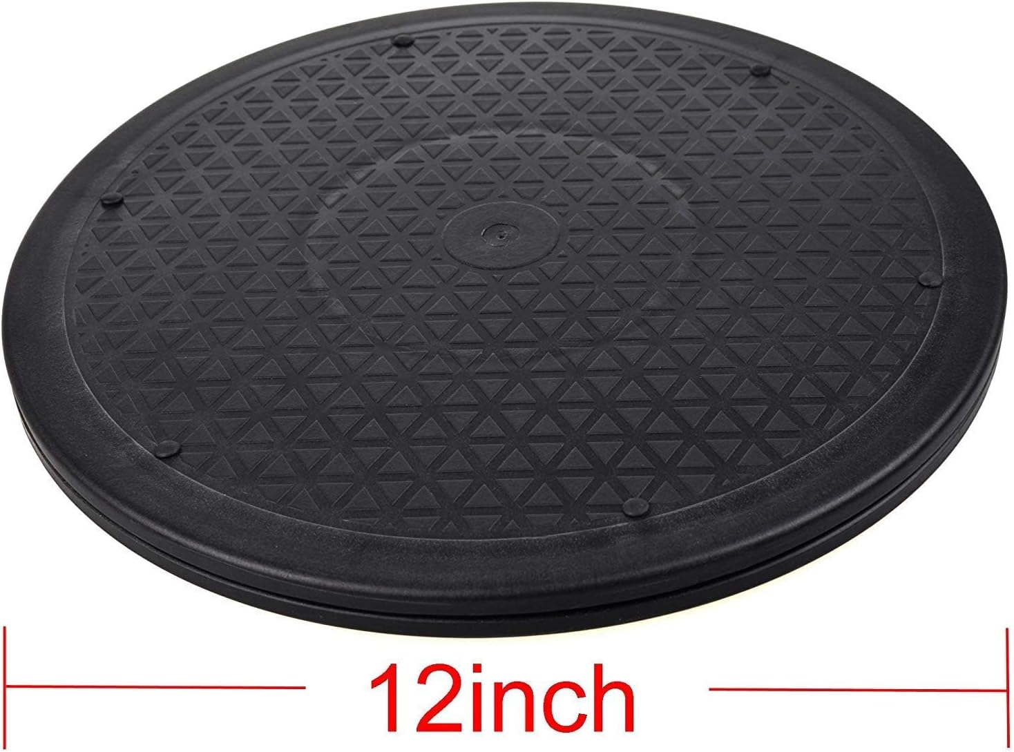 12 Inch Heavy Duty Rotating Swivel with Steel Ball Bearings Stand for Monitor/Tv/Turntable/Lazy Susan image number 3