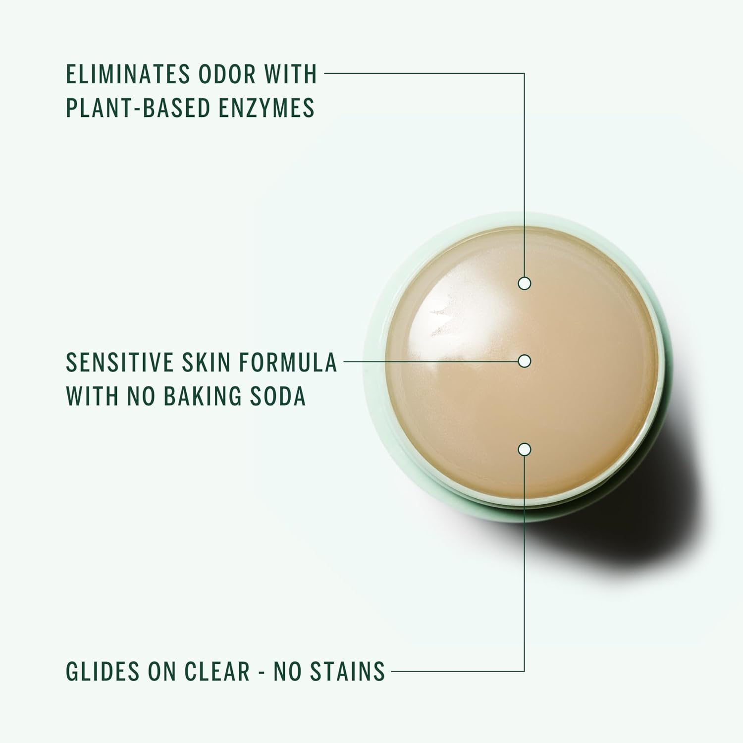 - Natural Plant-Based Deodorant Vegan, Cruelty-Free, Non-Toxic, Made in the USA (No. Green) image number 3