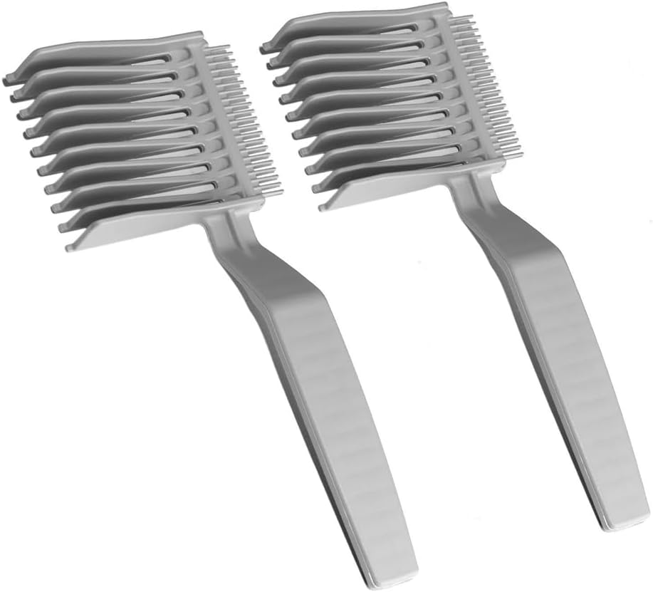 1PC Comb Barber Comb Fading Tapering Blend Flat Top Gradient Caliper Comb image number 2