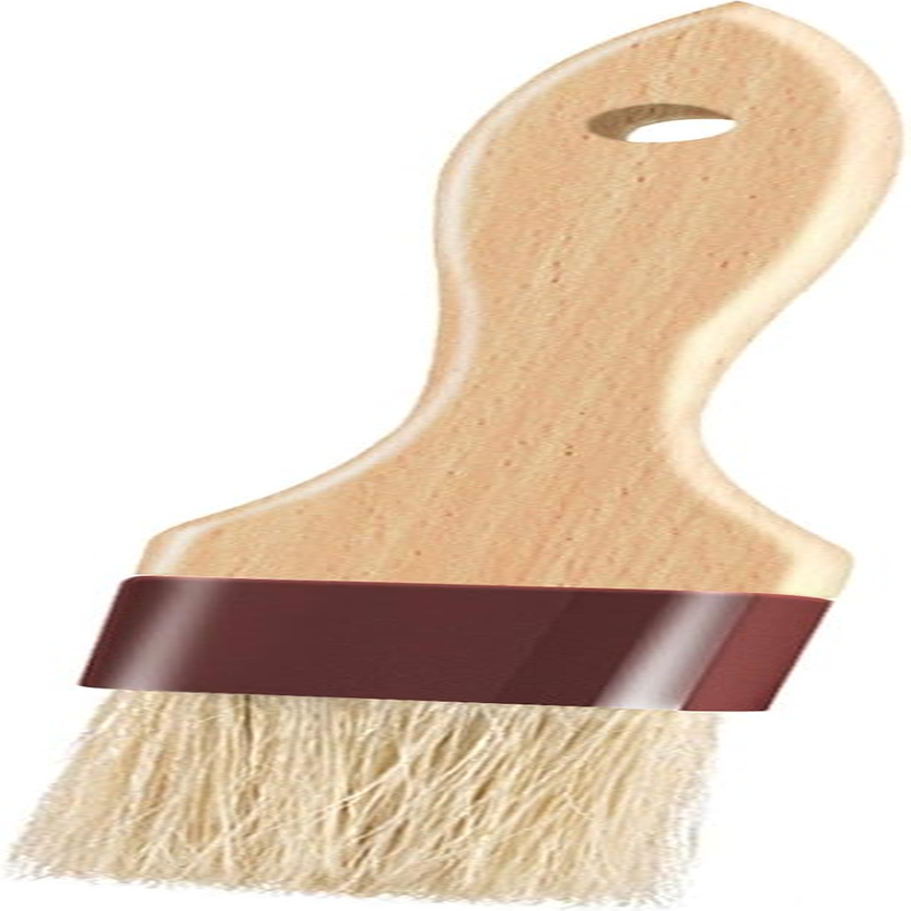Pastry Brush for Baking Basting Brush with Boar Bristles and Beech Hardwood Handles Culinary Oil Brush for Barbecue Butter Grill BBQ Sauce Baster Marinade Kitchen Food Cooking Brushes image number 2