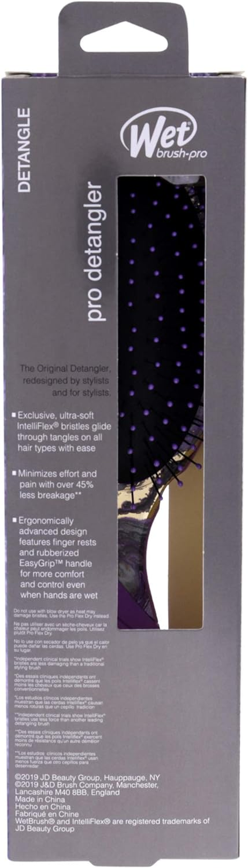 Wet Brush Pro Detangler Bright Future Brush - Purple by Wet Brush for Unisex - 1 Pc Hair Brush,