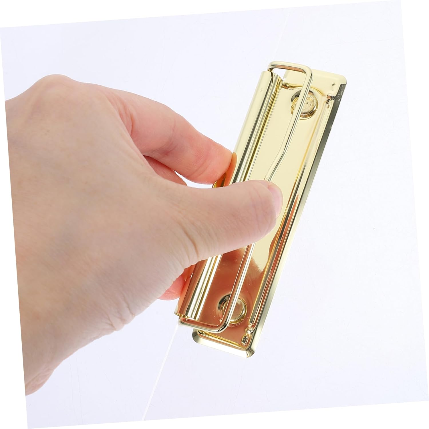 WHAMVOX Gradient Writing Board Clip Lightweight Document Storage Clipboard for Office School and Home Use for Students and Professionals image number 6