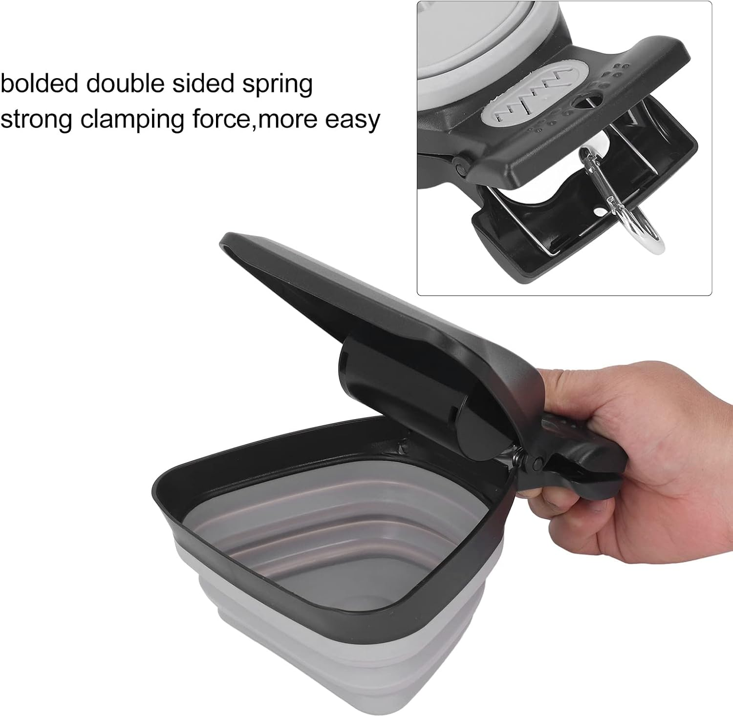 Dog Apartment Must Haves: Poop Pickup Solution with Dog Buddy Pooper Scooper, Handheld Size Dog Pooper Scooper for Walks, Portable Pup Poop Scoop with Garbage Bag /414 image number 4