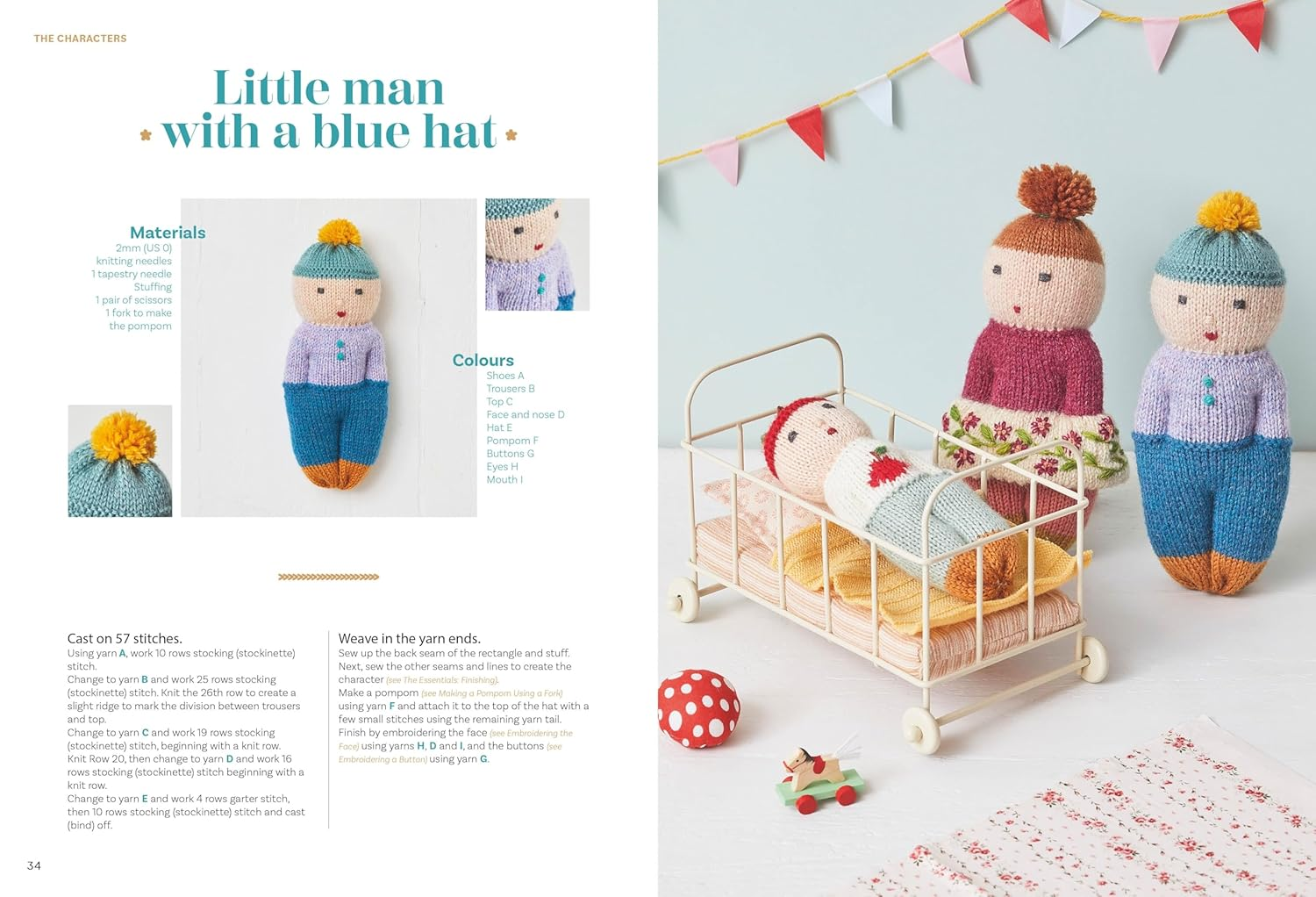 Quick Knit Baby Toys: 20 Beginner-Friendly Patterns for Knitted Baby Comforters image number 4