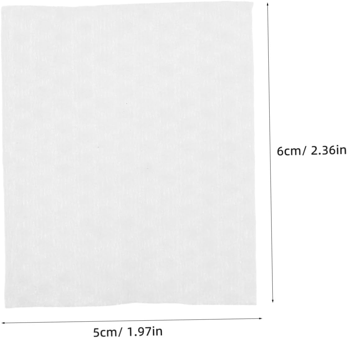 450Pcs Thick Pearl Texture Cotton Pads Makeup Remover Squares Facial Cotton Rounds for Sensitive Skin Cleansing and Toner Application image number 1