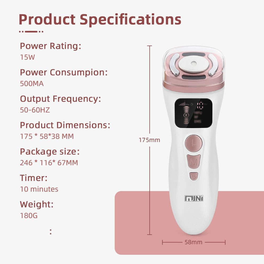 Skin Tightening anti Aging Device, Increase Collagen & Absorption | Contouring Jawline & Body | Multifunction Facial Beauty Device from Xyzdreams image number 1