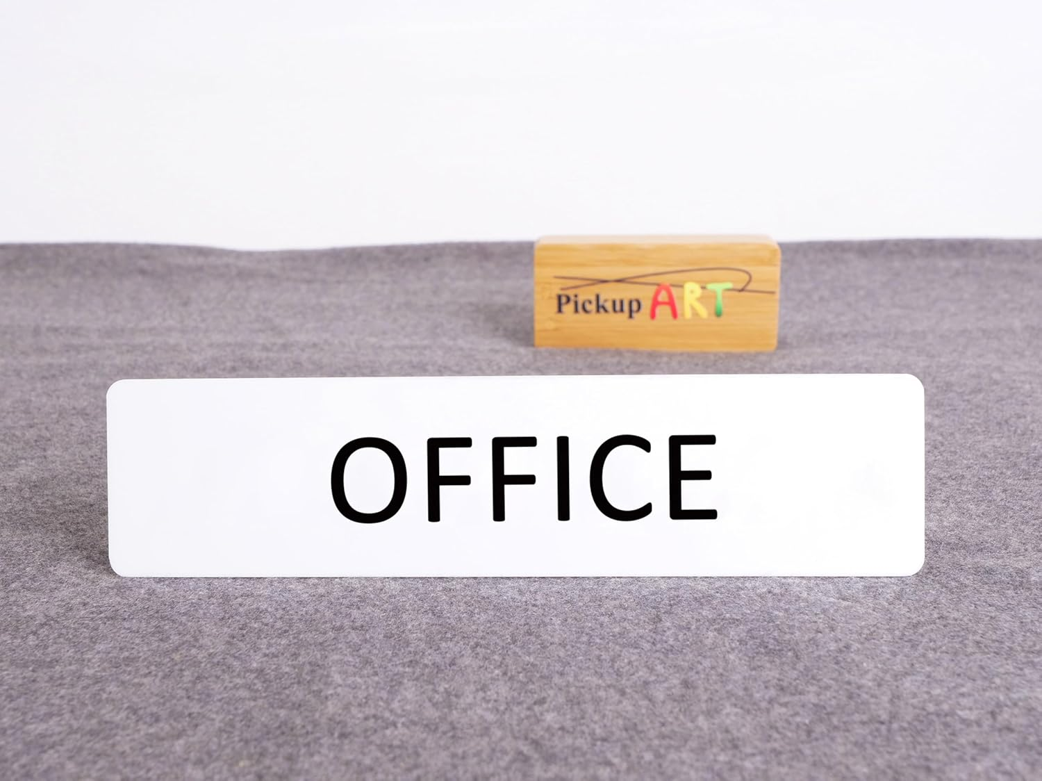 OFFICE Sign Self Adhesive Plaque Decal Door OFFICE SIGN DOOR SIGN (Style 3, 50X200Mm)