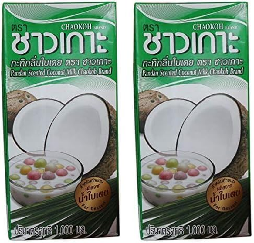 Chaokoh Coconut Cream Scented Pandan, 1000 Ml image number 1