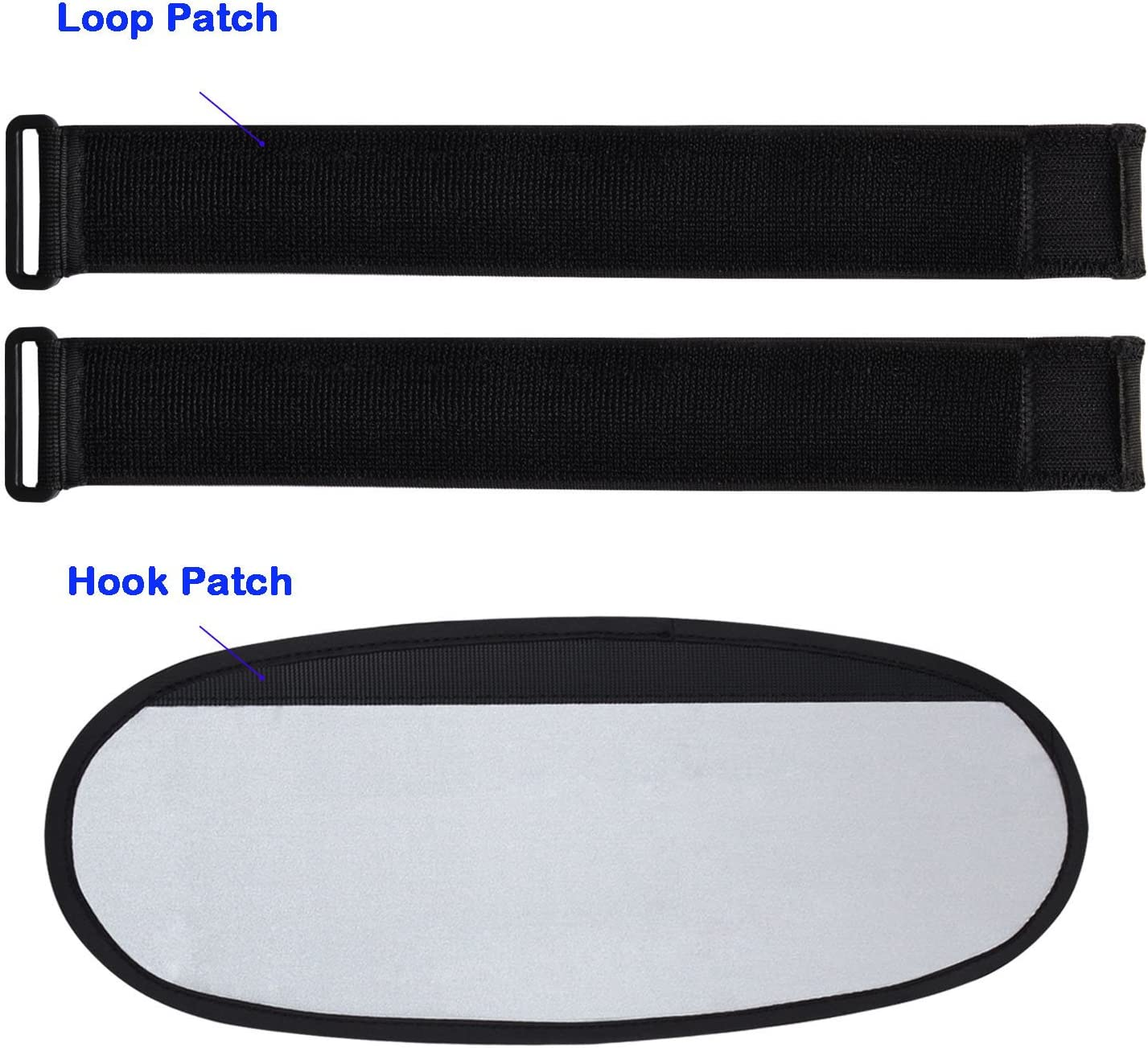 Car Window Sunshade WANPOOL Anti-Glare Anti-Dazzle Vehicle Visor Sunshade Extender Sun Blocker for Cars, Vans and Trucks (Silver)