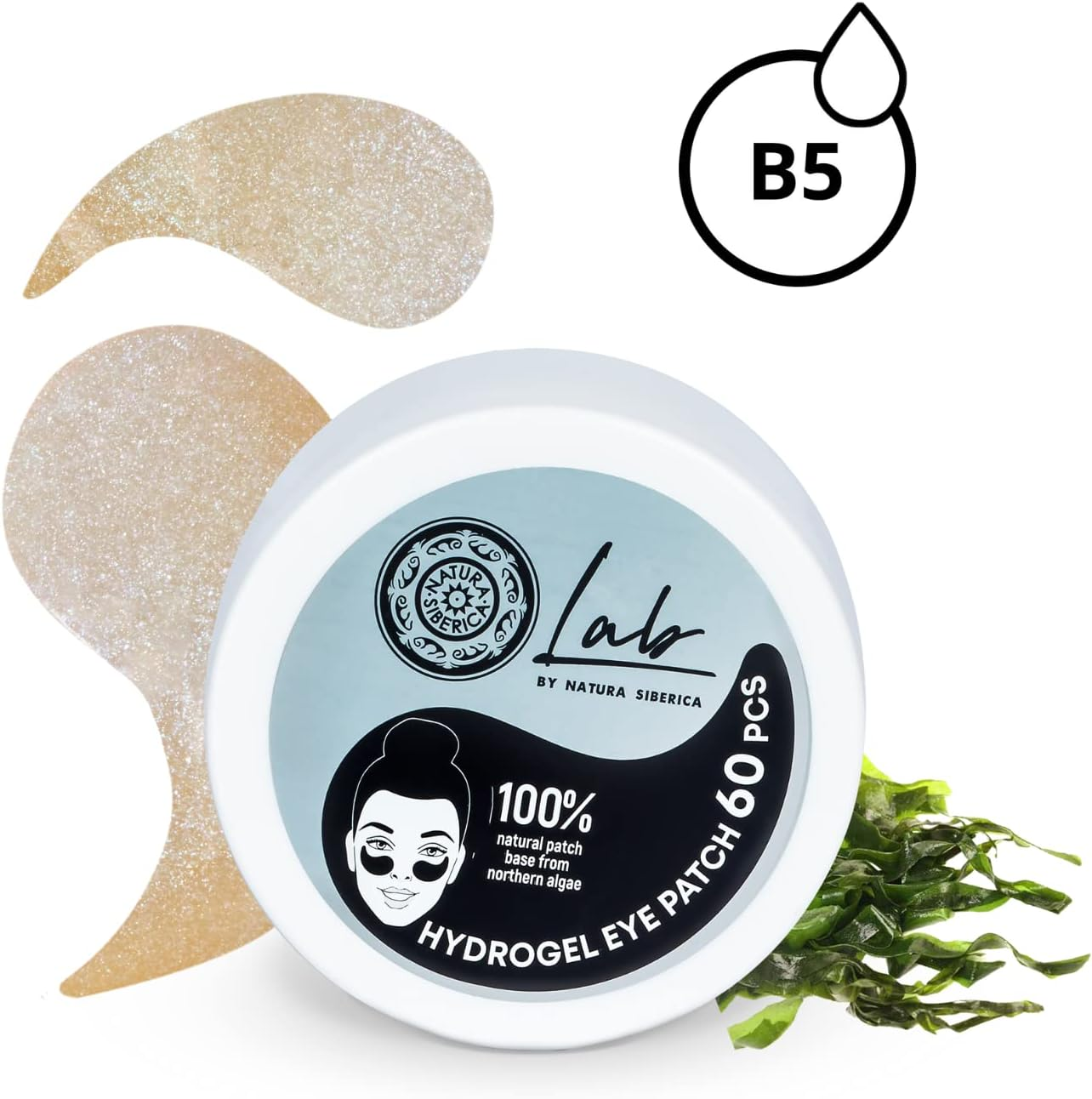 Lab by NS. Biome Hyaluronic Acid Eye Patches, Intensive Moisture & Anti-Fatigue, with Fermented Berry Extracts, Pack of 60 image number 6