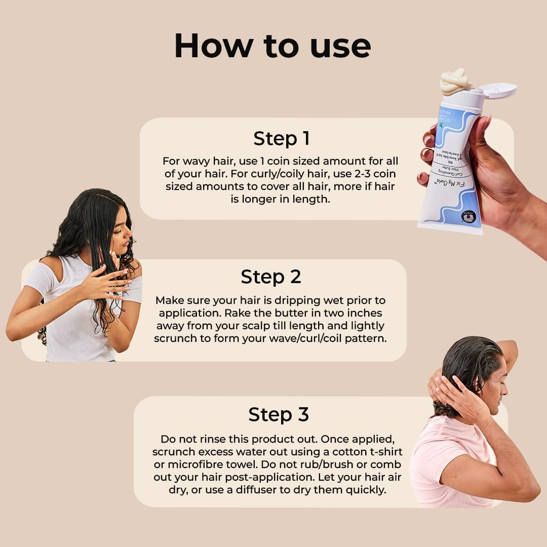 Fix My Curls, Curl Quenching Flaxseed Gelly for Styling Curly and Wavy Hair Low Porosity 3A to 4A Curls image number 5