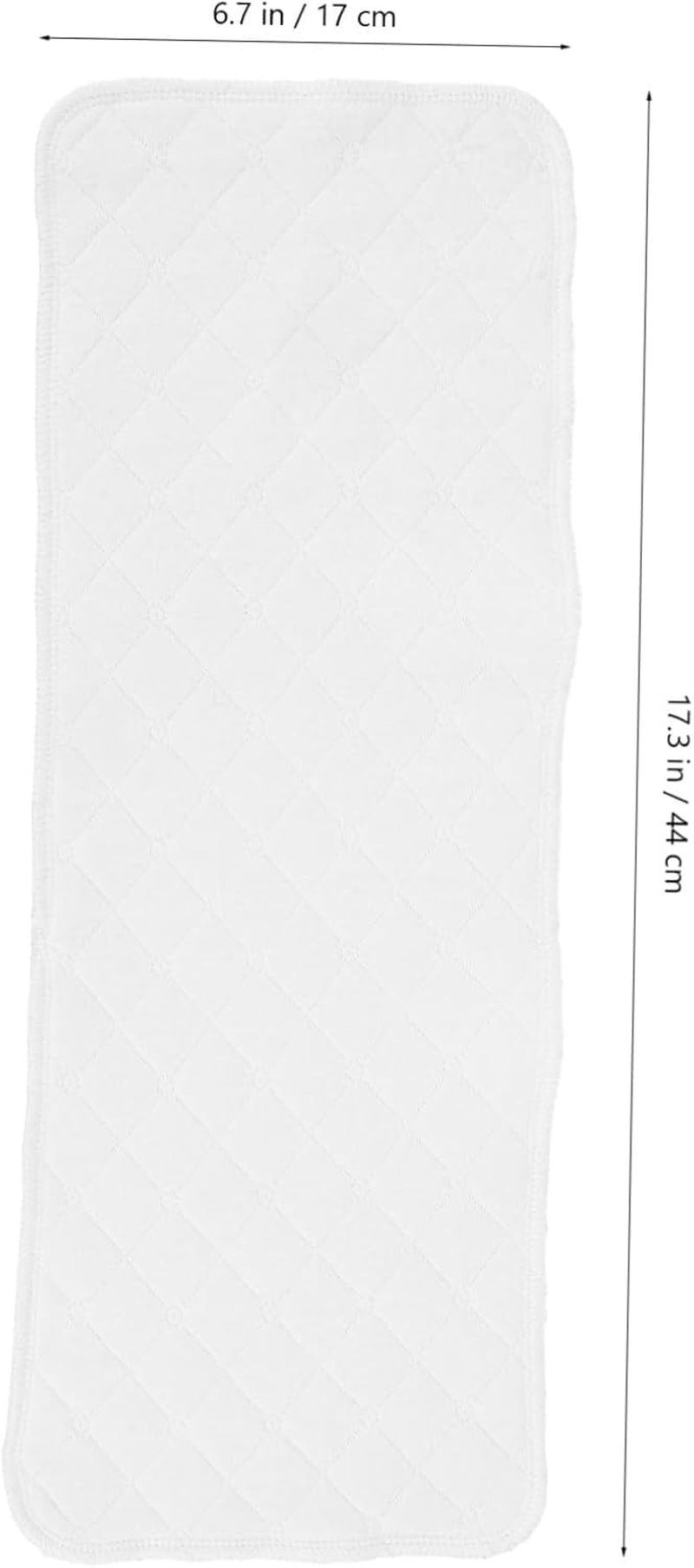 Alasum 5Pcs Changing Pads Reusable Cotton Urinary Cloths for Newborns Boys Burp Towels Bath Essentials Washable image number 6