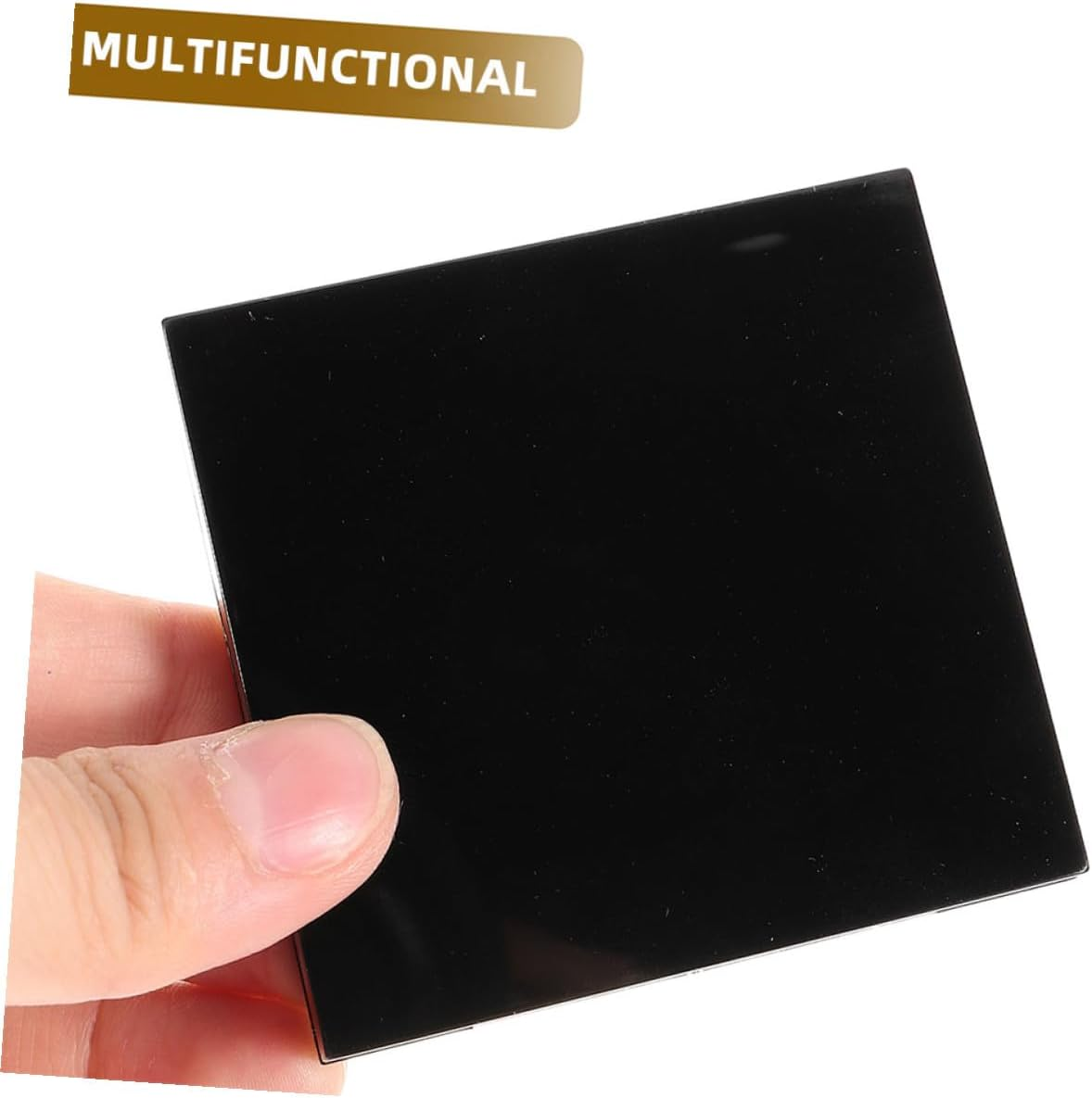 2 Sets DIY Refillable Empty Makeup Palette with Integrated Brush Slot Lipstick and Eyeshadow Container for Custom Blusher Storage image number 4