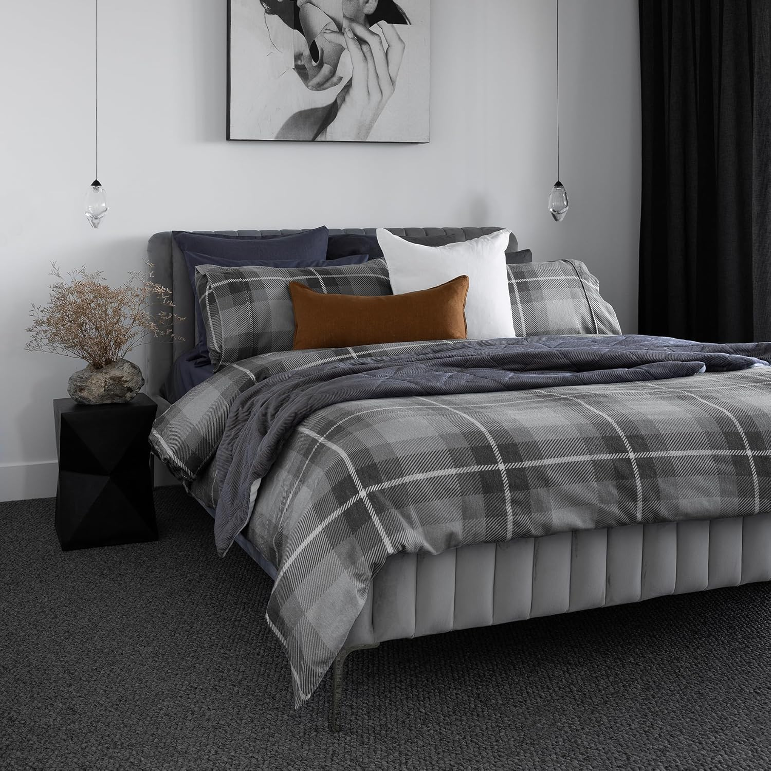 Harrison Flannelette Sheet Set King