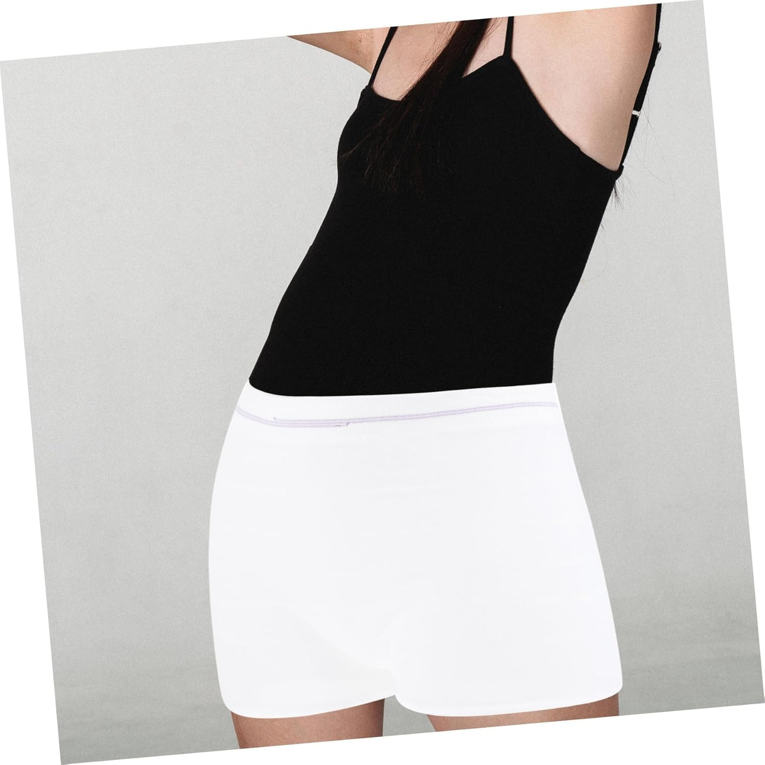 Healeved 2Pcs Disposable Maternity Underwear Soft Breathable Pregnant Women Panties Elastic Comfortable Skin-Friendly Disposable Pants for Pregnancy Care XXL White image number 2