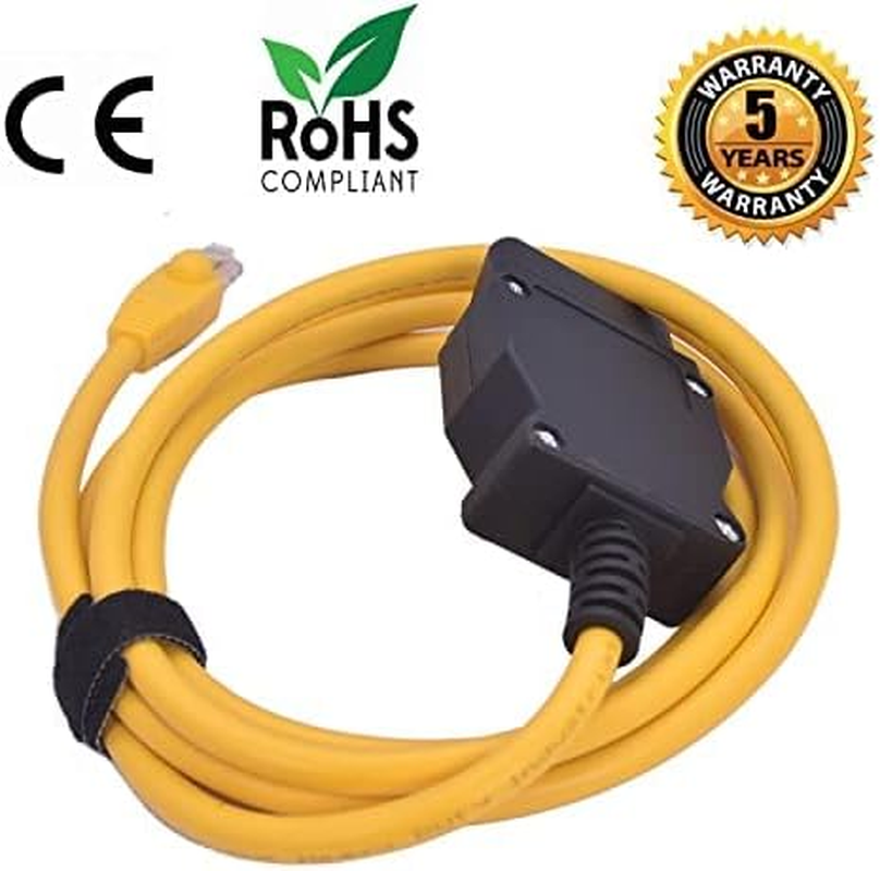 Bmw Enet Cable Rj45 Obd Enet Ethernet Kabel Obd2 Cable Cable E-Sys Coding F-Series for BMW image number 2