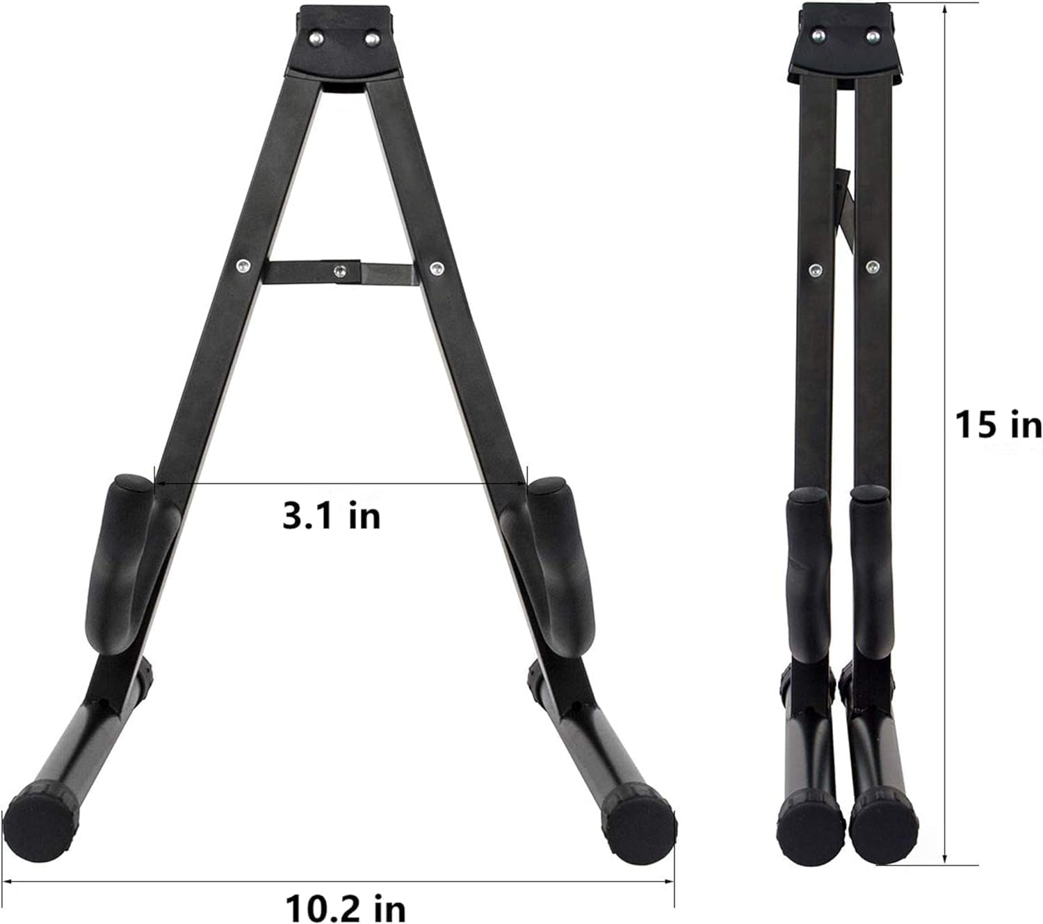 Guitar Stand Folding a Frame Stand for All Guitars Acoustic Classic Electric Bass Travel Guitar Stand (Universal) image number 2