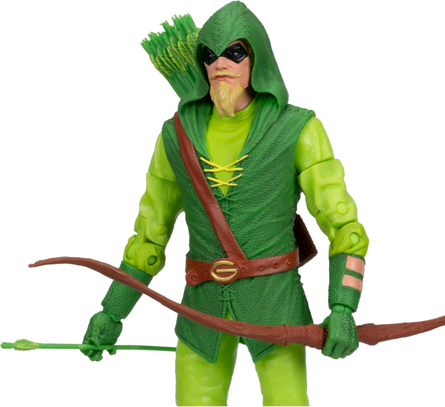 Mcfarlane Toys DC Direct Green Arrow (Longbow Hunter) 7In Action Figure Digital Collectible image number 4