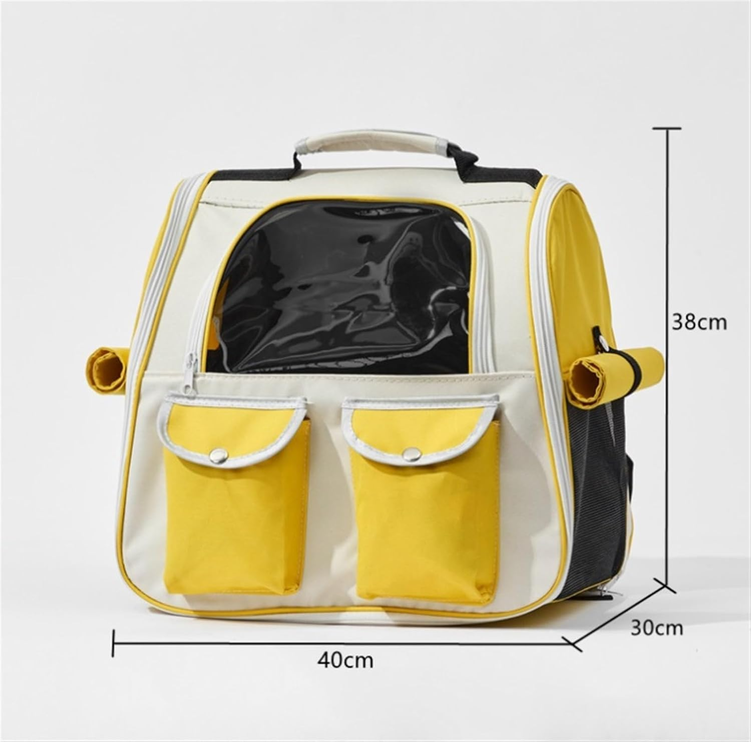 Cat Bag Dog Carrier Pet Carrier Portable Cat Backpack Mesh Outdoor Hiking Travel Bag Pet Supplies Pet Carrier Cat Carrier Pet Bag Carrier(Color:Blue) image number 6