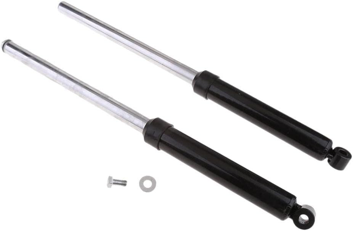 Generic 2 Pairs of Motorcycle Shock Absorbers Spare Parts for JR50, Rear + Front image number 6