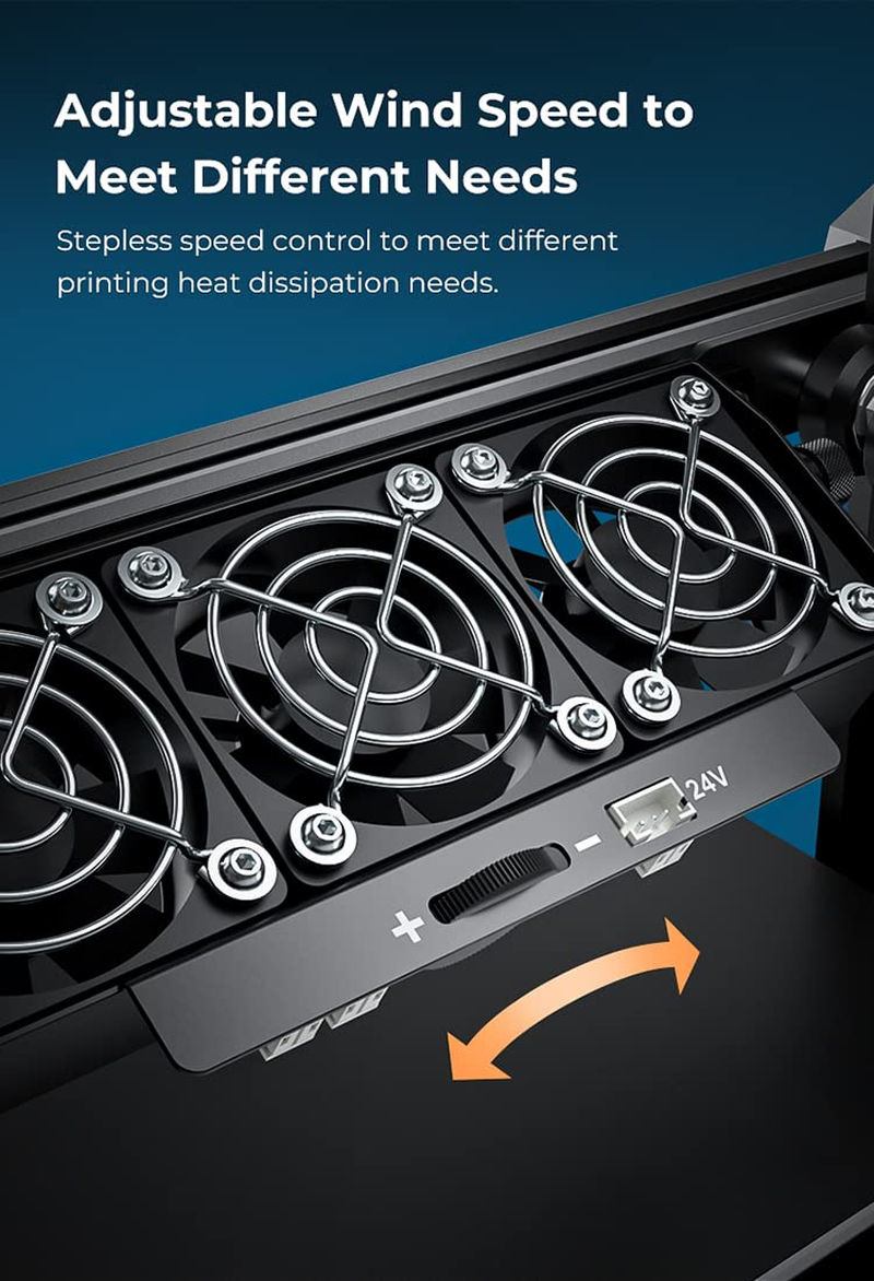 Creality Upgraded Fan Cooling Kit for Ender-3 Series - Precise Heat Dissipation for High-Speed 3D Printing - Compatible with Ender-3 Neo/Pro/V2/S1/Cr-6 SE image number 6