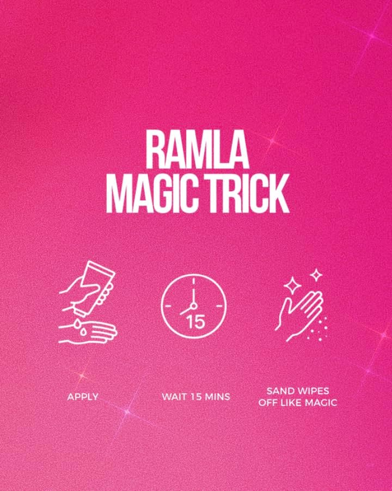 RAMLA Sand-Repellent Moisturiser &ndash; Hydrating Body Lotion for Beach Days &ndash; Lightweight, Non-Greasy Formula That Repels Sand &ndash; as Seen on Shark Tank (150Ml, Coconut Crush) image number 1