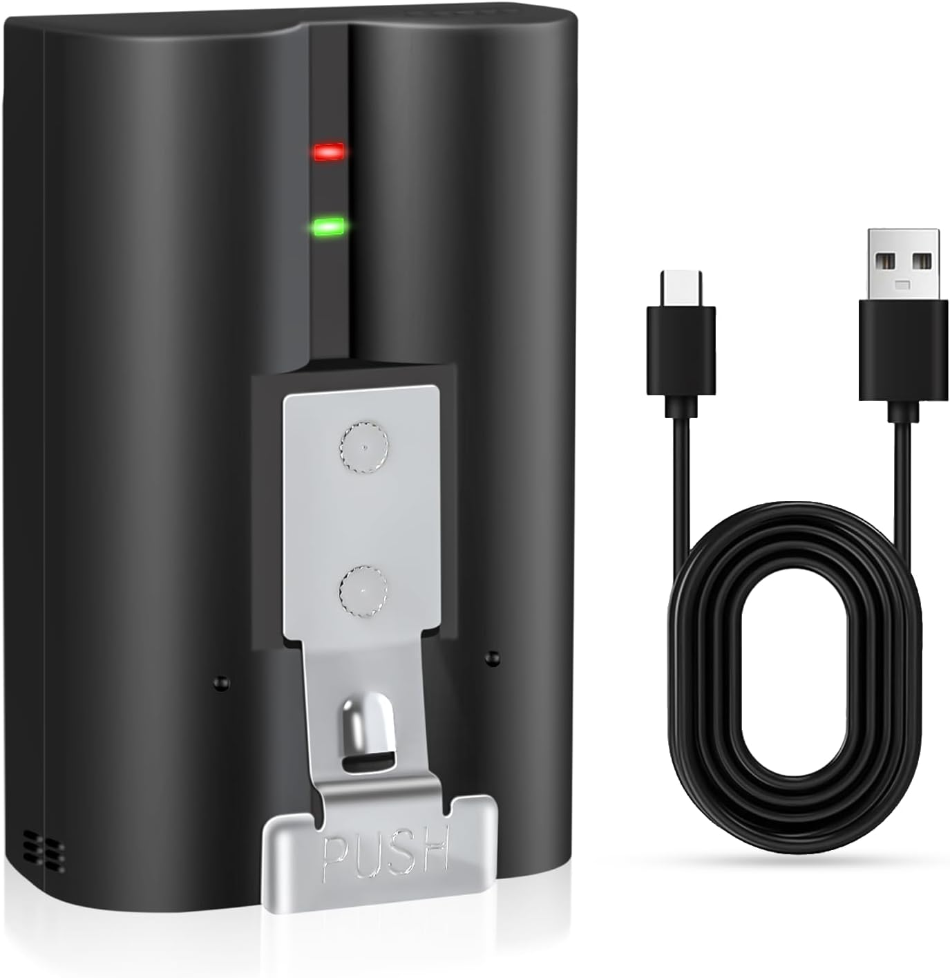 1 Pack Battery for Ring (3.65V 6040Mah), Quick Release Rechargeable V4 Battery Compatible with Ring-Video Doorbell 2(2024 Release)/3/4/3 Plus,Stick up Cam Indooor and Outdoor,Spotlight Cam