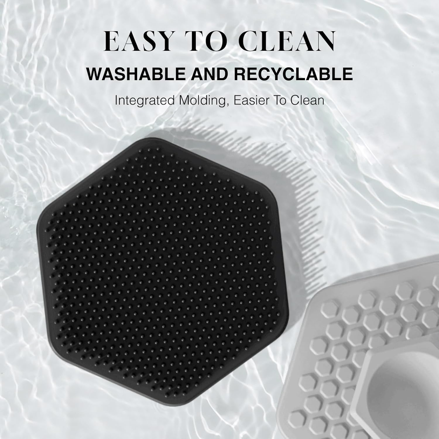 2Pcs Men&rsquo;S Face Scrubber Silicone Facial Cleansing Brush Set, Gentle Exfoliator Pad E Soft-Touch Massager for Deep Cleaning, Removes Dead Skin, Ideal Grooming Accessory for Men&rsquo;S Skincare Routine