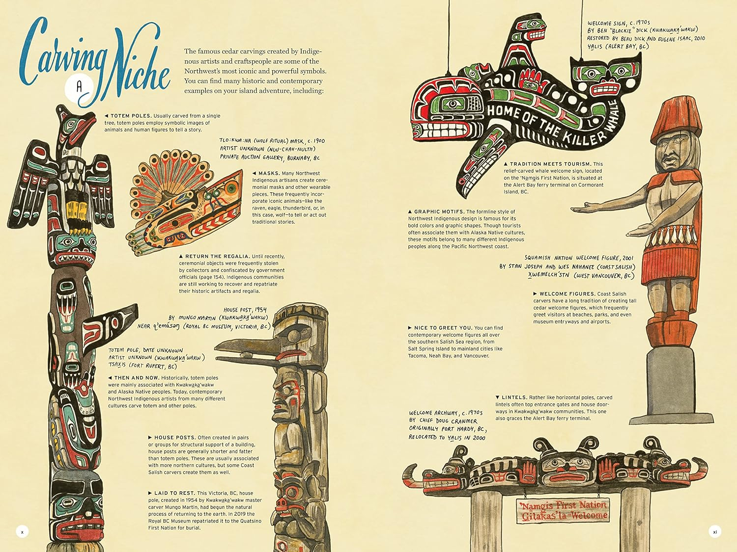 On Island Time: a Traveler'S Atlas: Illustrated Adventures on and around the Islands of Washington and British Columbia image number 3