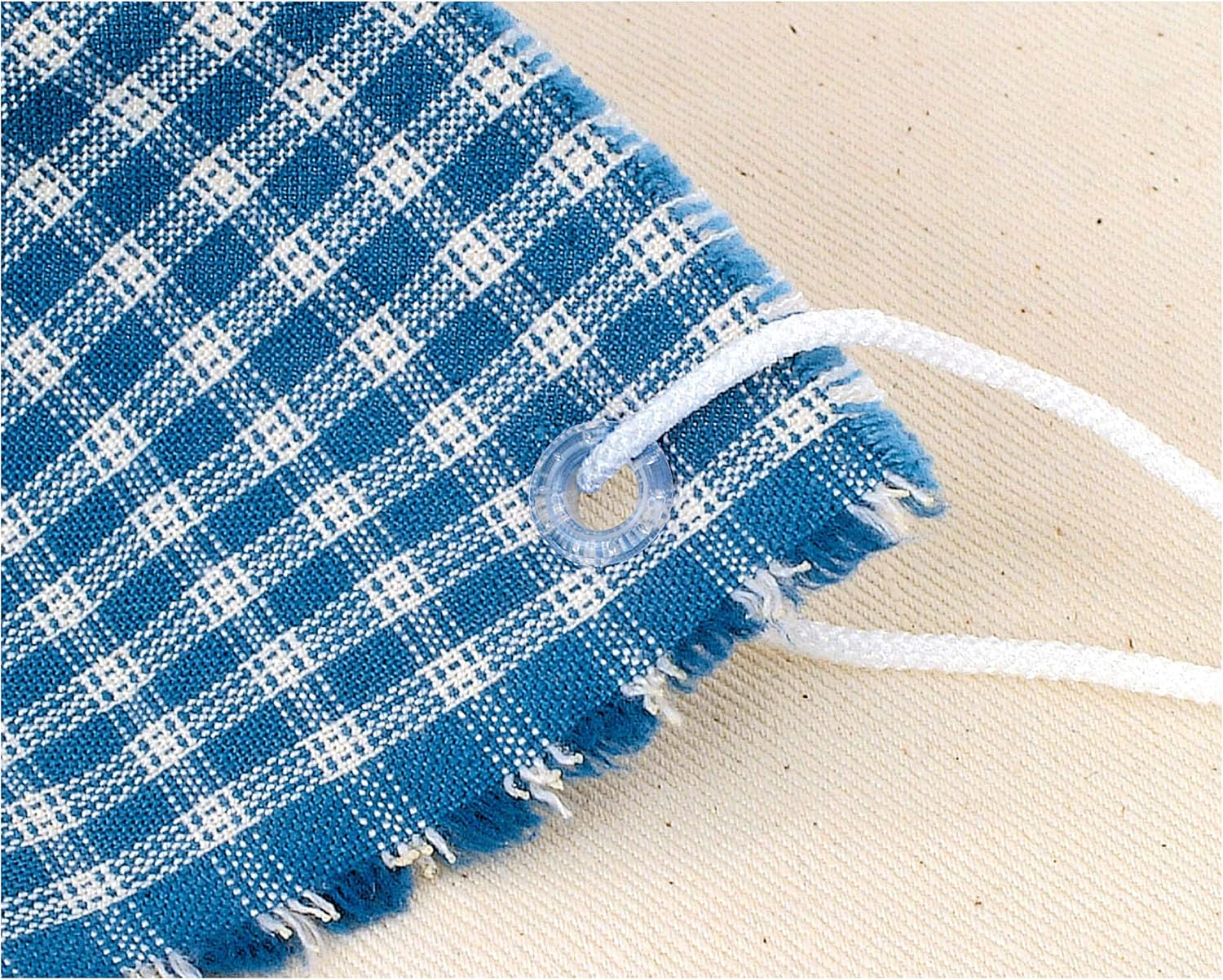 Ichinen Access (Formerly Ichinen Mitsutomo) FAMILY TOOL 51572 Grommets, Plastic Grommets, 2.4 Inches (6 Mm) (#18), Clear, 30 Pairs image number 3