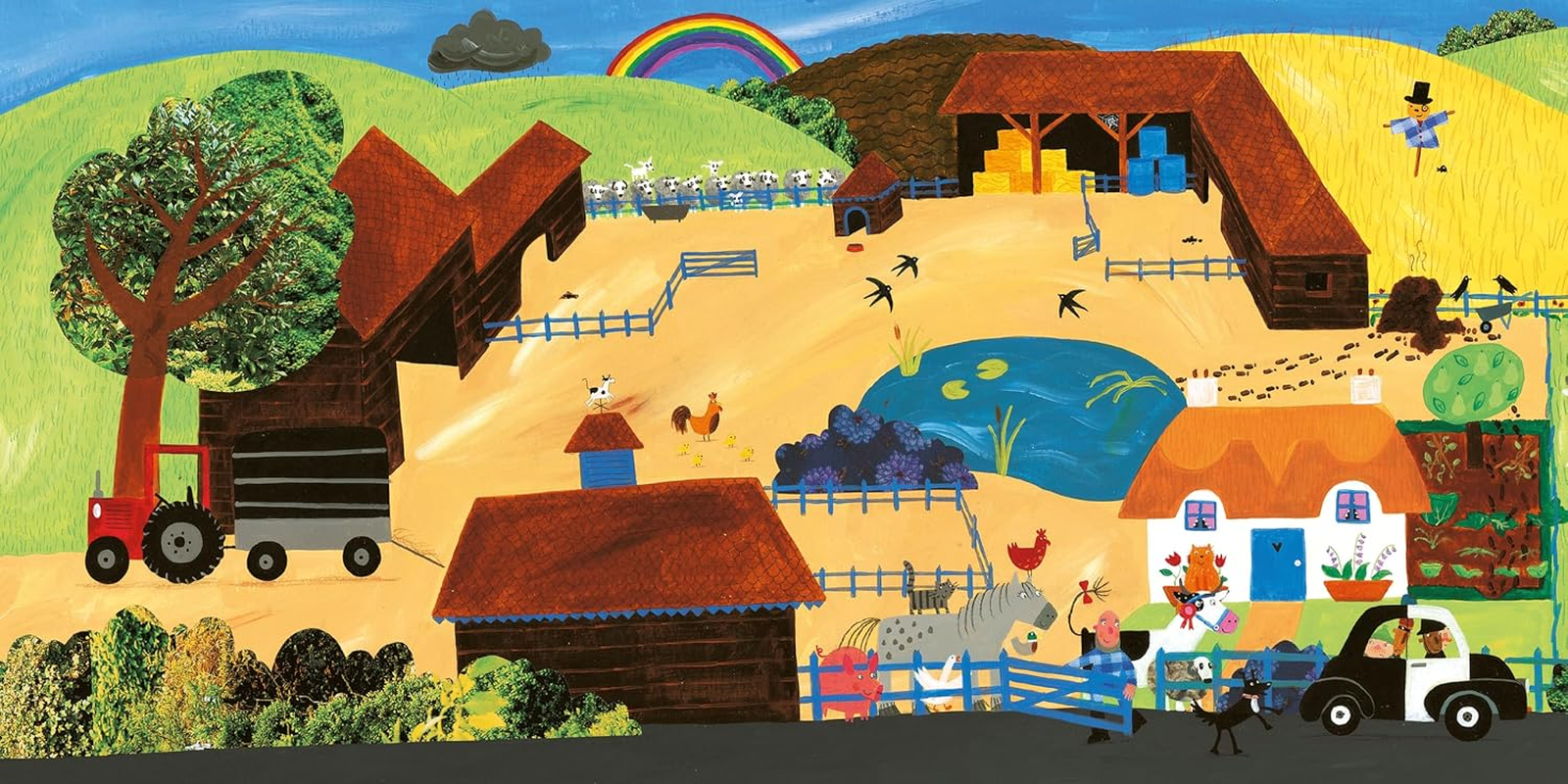 What the Ladybird Heard 15Th Anniversary Edition: with a Shiny Blue Foil Cover and Bonus Material from the Creators! image number 4