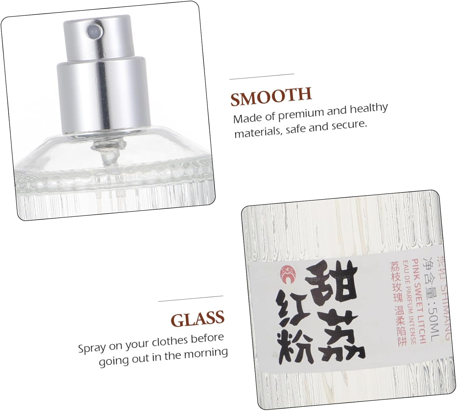CALLARON Japanese Style Portable Perfume Fresh Fragrance for Men and Women Light Scent Travel-Friendly Design for Daily Use and Outdoor Activities