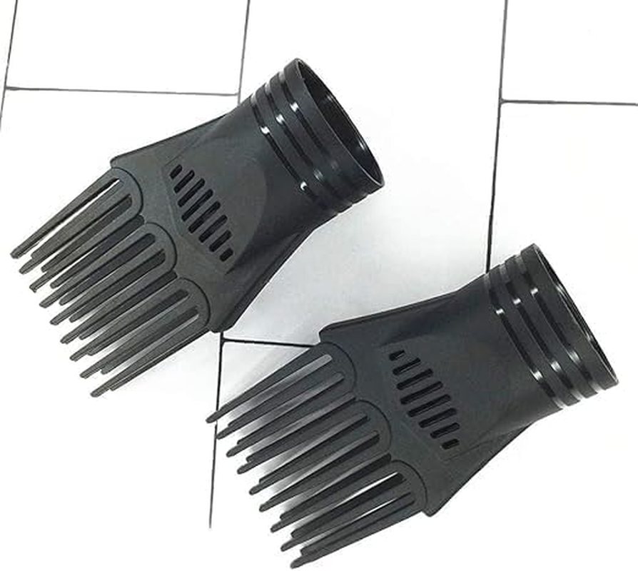 1 Pcs Universal Hair Dryer Comb Hair Styling Straightening Detangling Plastic Hairdressing Salon Curly Natural Hair Combs Styling Tools and Appliances Black image number 3