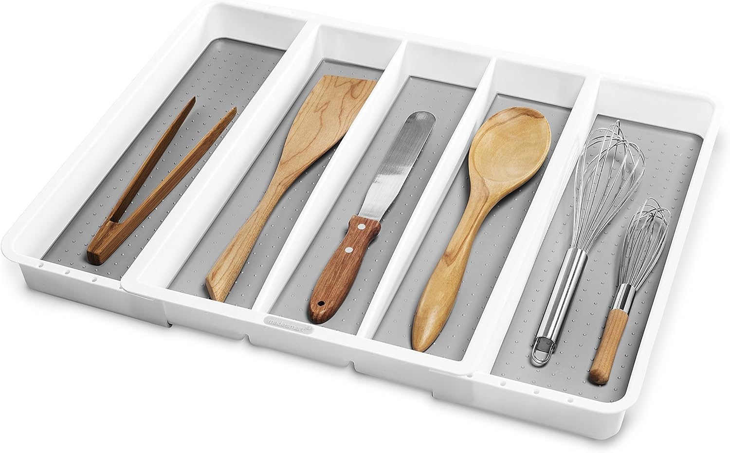 Madesmart Expandable Utensil Tray White image number 3