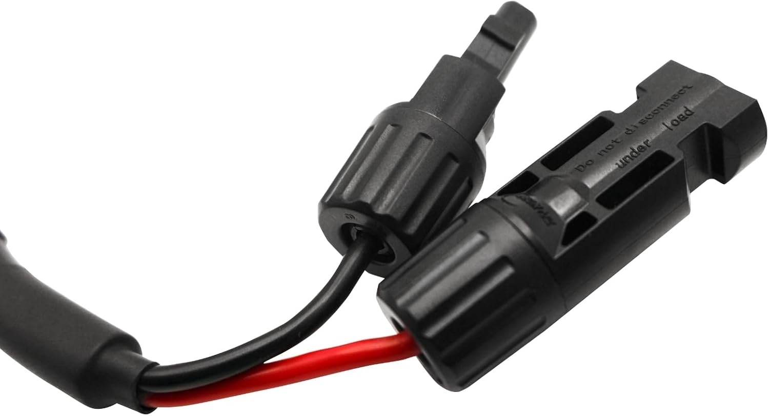 14AWG 10FT Solar Charging Cable to Anderson Cable Compatible with Anderson Adapter for Portable Power Station Solar Generator Outdoor Camping image number 1