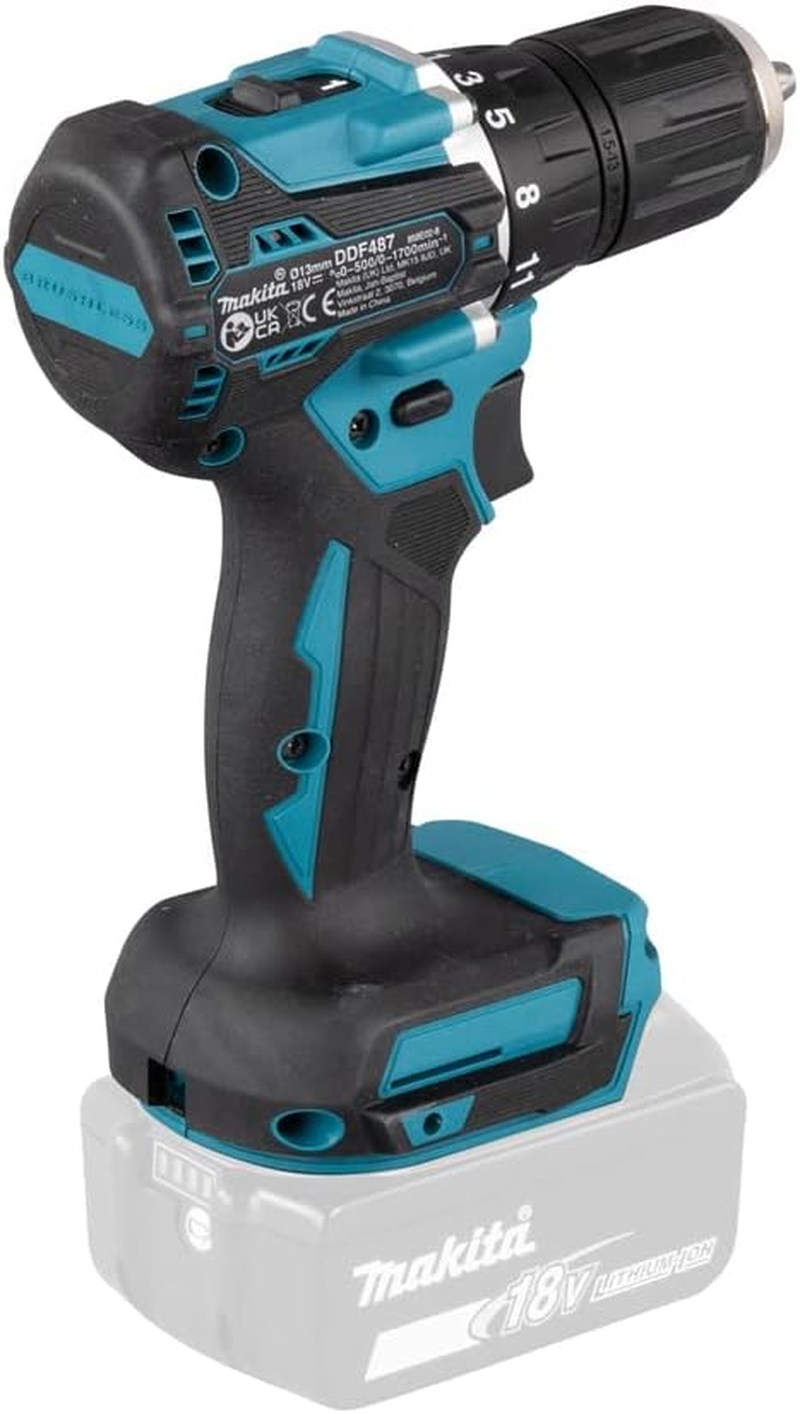 Makita DDF487Z 18V Li-Ion Brushless Drill Driver image number 3