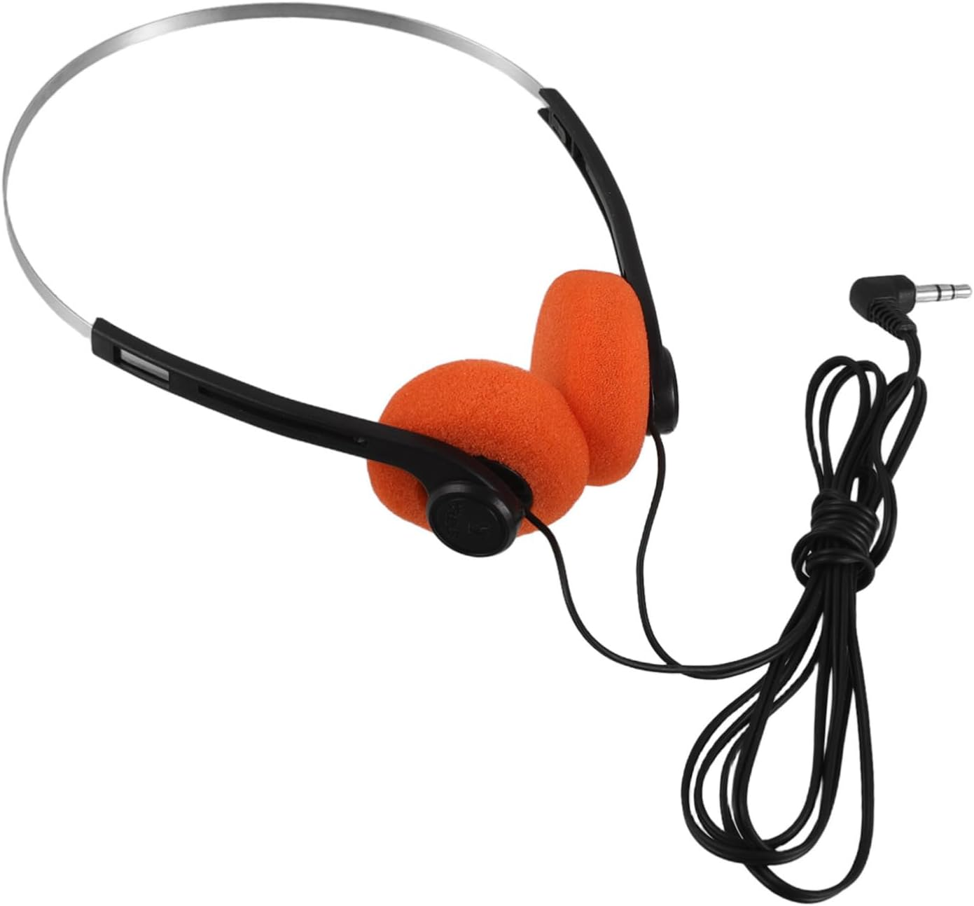 KITANDOVE Lightweight Retro Headphones with Adjustable Headband and Cushioned Ear Pads for Classroom and Travel Durable and Immersive Audio with Clear Vocals image number 6