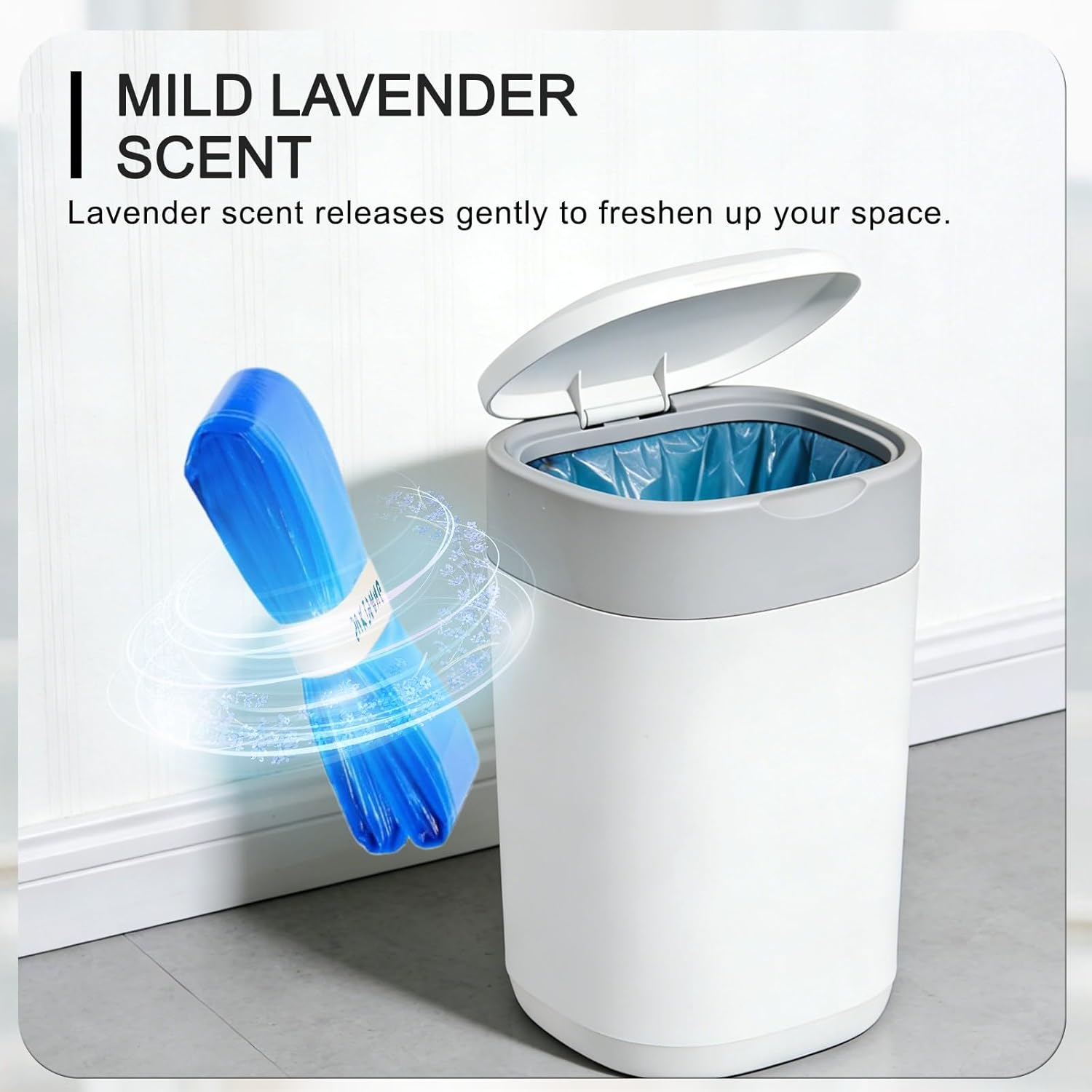 Pack of 12 Refill Cassettes for Cat Litter Disposal Bucket, Made of 7-Layer EVOH Material, Antibacterial and Deodorising Refill Cassette, Suitable for Cat Litter Toilets and Changing Containers image number 6