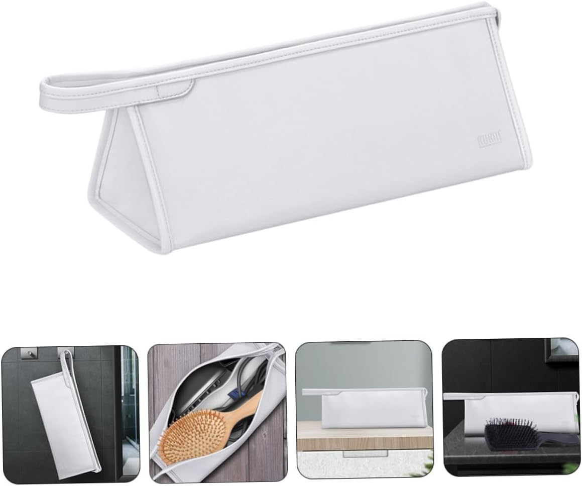 Vaguelly Hair Dryer Case Splash Hair Curler Organizer Bag Toiletry Bag for Travel Accessories Compartment image number 6