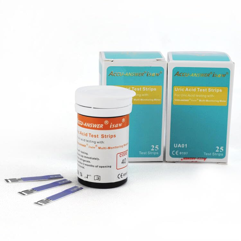 Accu-Answer Multifunction Monitor Test Paper 25 Pcs (Uric-Acid Test Paper) image number 2