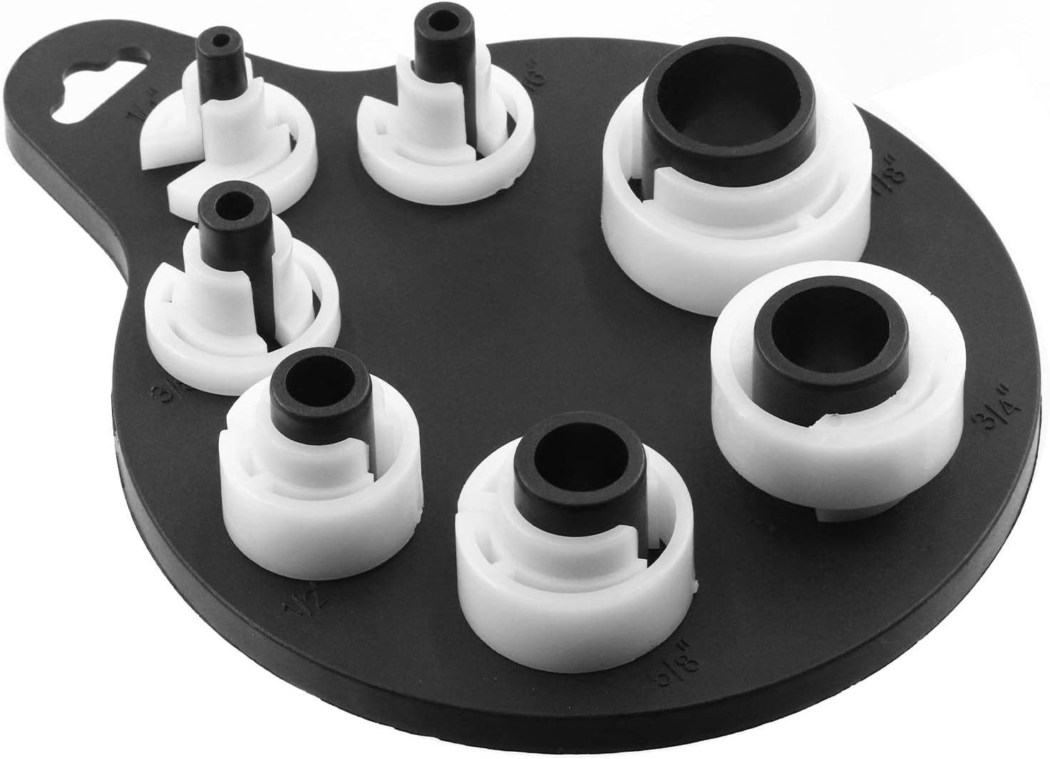 Mardatt Air Conditioner and Fuel Line Quick Disconnect Tool Includes 7 SAE Standard 1/4" 5/16" 3/8" 1/2" 5/8&rdquo; 3/4" and 7/8" Quick Disconnect Tool and Storage Tray Universal Fit for Most Vehicles image number 2