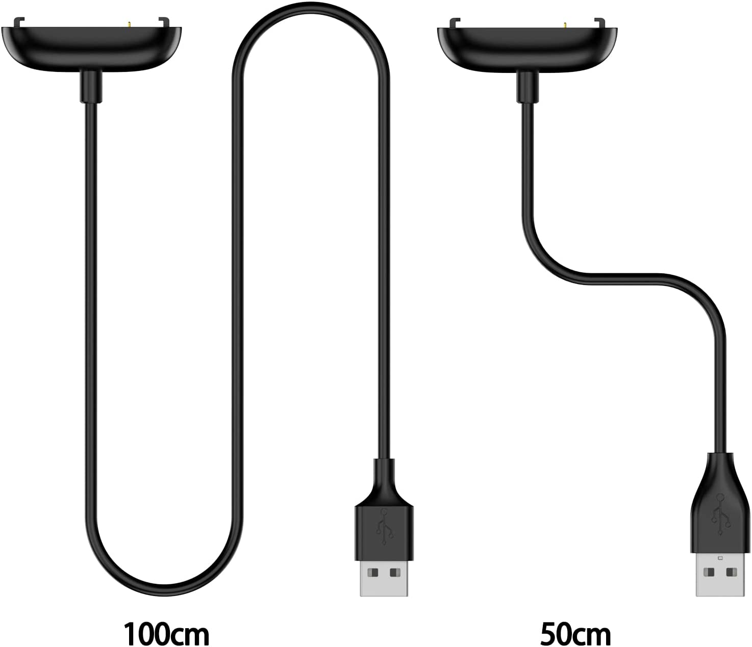 Meliya Charger for Fitbit Inspire 3, Replacement USB Charging Cable Compatible with Fitbit Inspire 3 Fitness Tracker