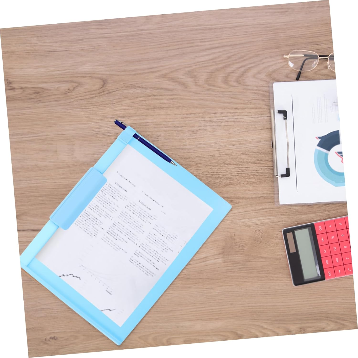 Ciieeo Multi-Function Clipboard Writing Board Portable Document Clip for Office Classroom Use Stylish Storage Design for Easy Organization of Important Files