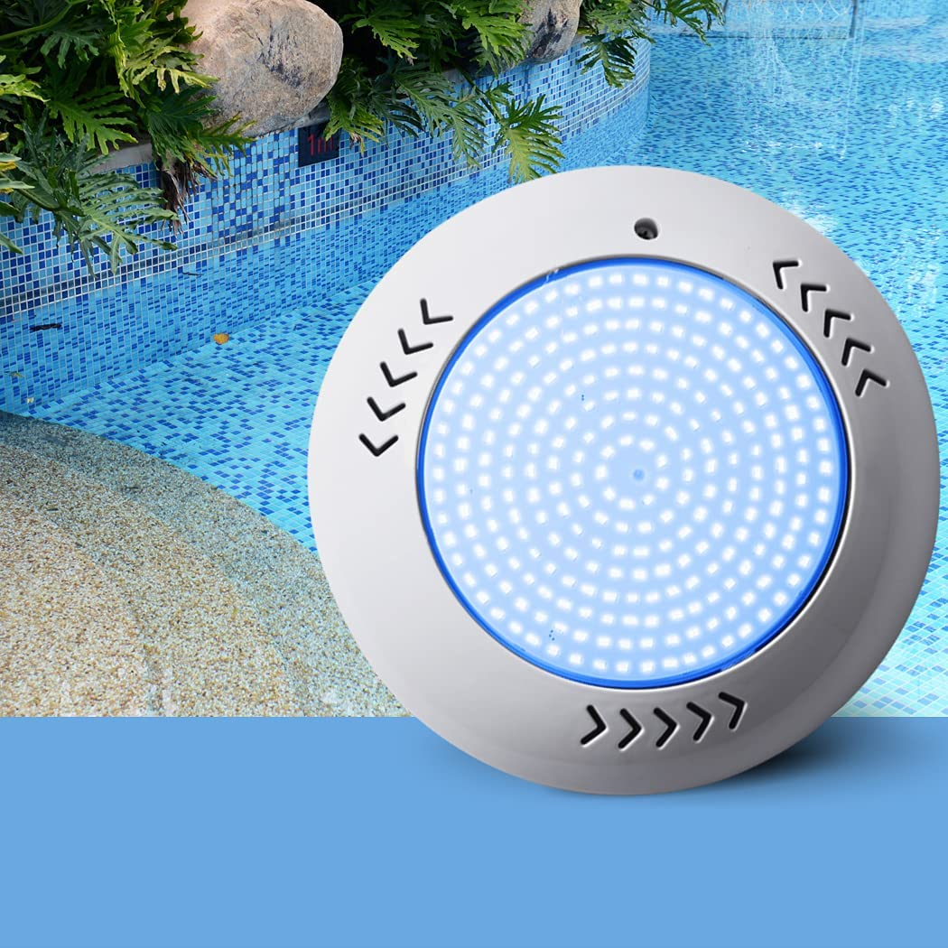 EMITTO 12-32V 30W Resin Filled Underwater LED Swimming Pool Lights,7 RGB Light Colour with 16 Lighting Mode,Ip68 Waterproof Spa Lamp,3000K-6500K,For Indoor Outdoor Swimming Pool image number 4