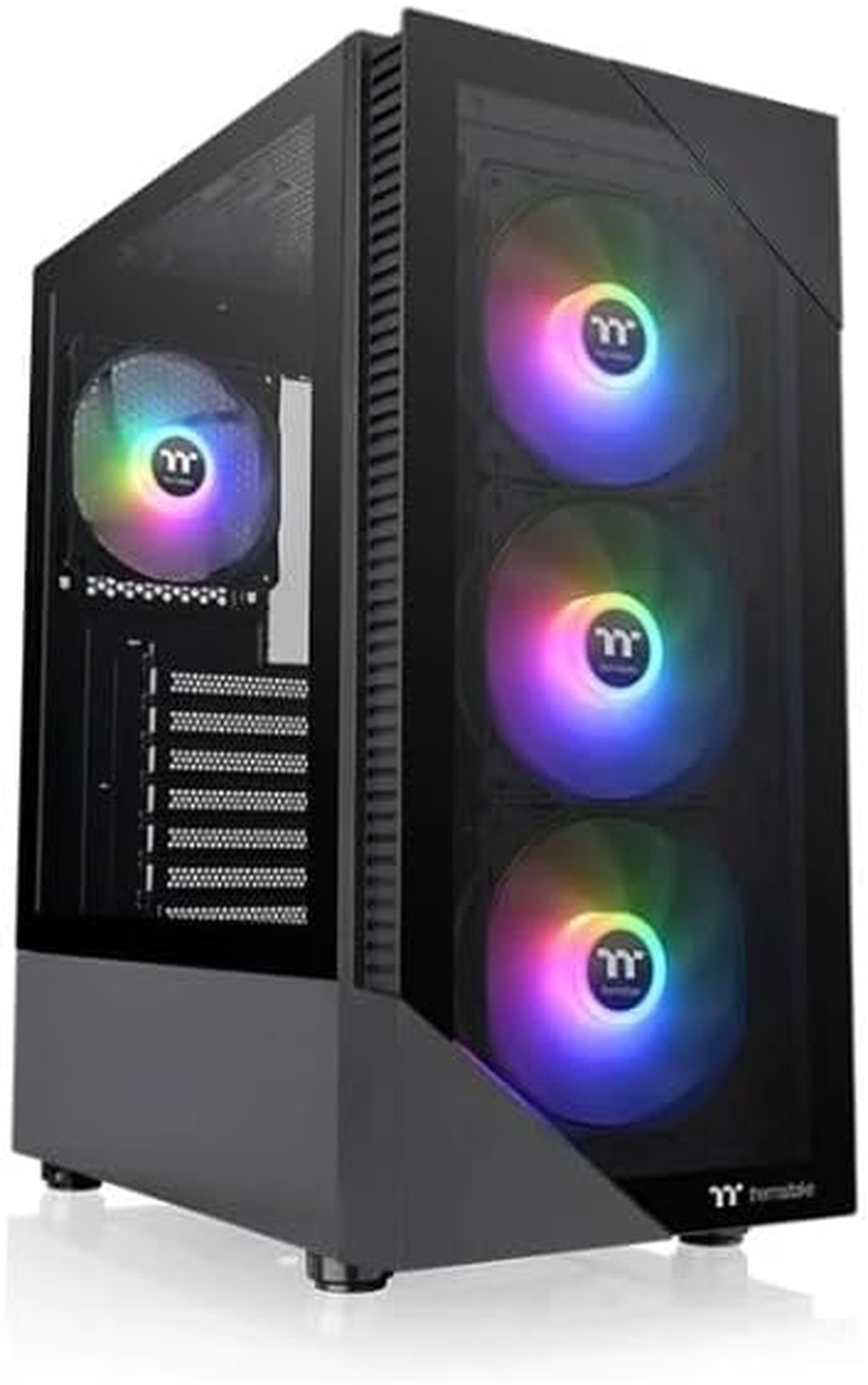 Thermaltake View 200 plus ARGB TG Mid Tower Case Black Edition, CA-1X3-00M1WN-01 image number 4