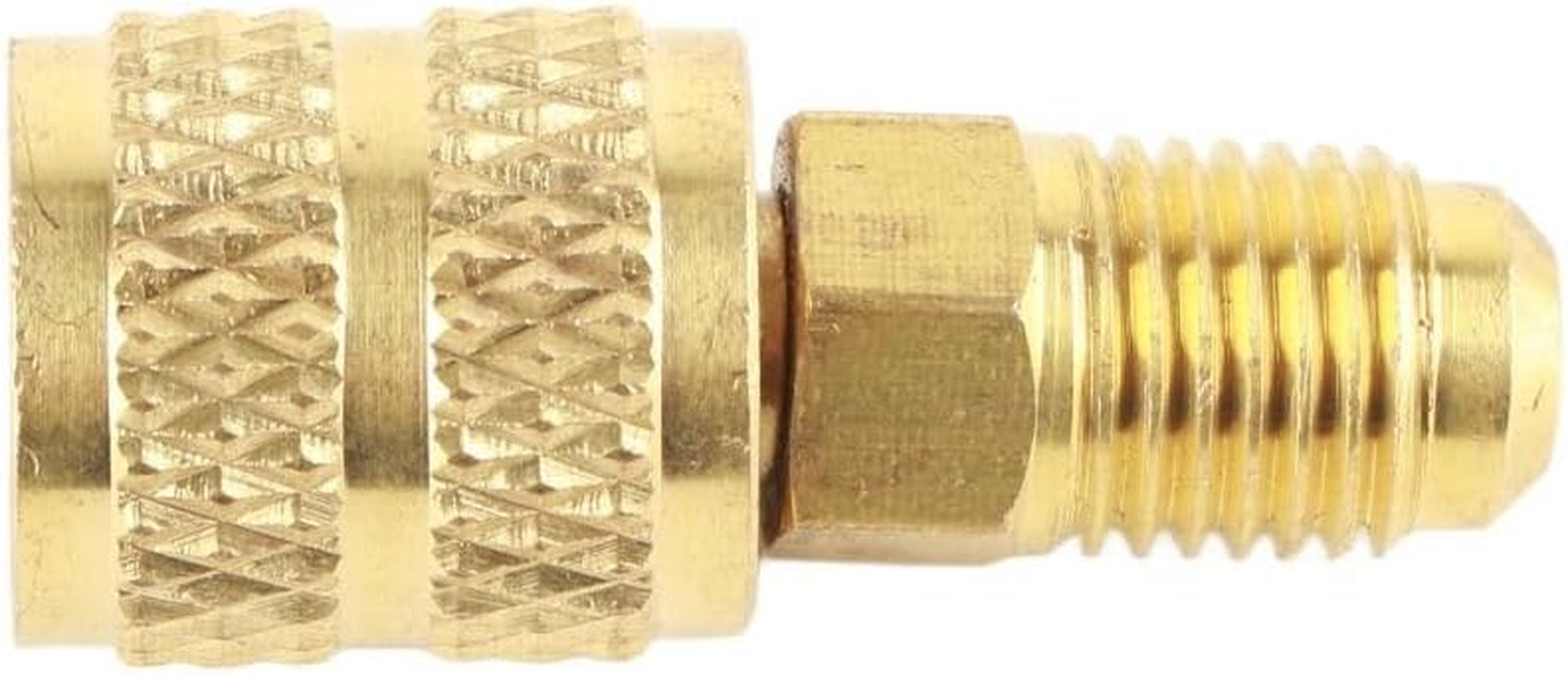 R410A A/C Adapter, 1/4'' SAE Male to 5/16'' SAE Female Connector for Mini Split HVAC Systems, Refrigeration Accessories