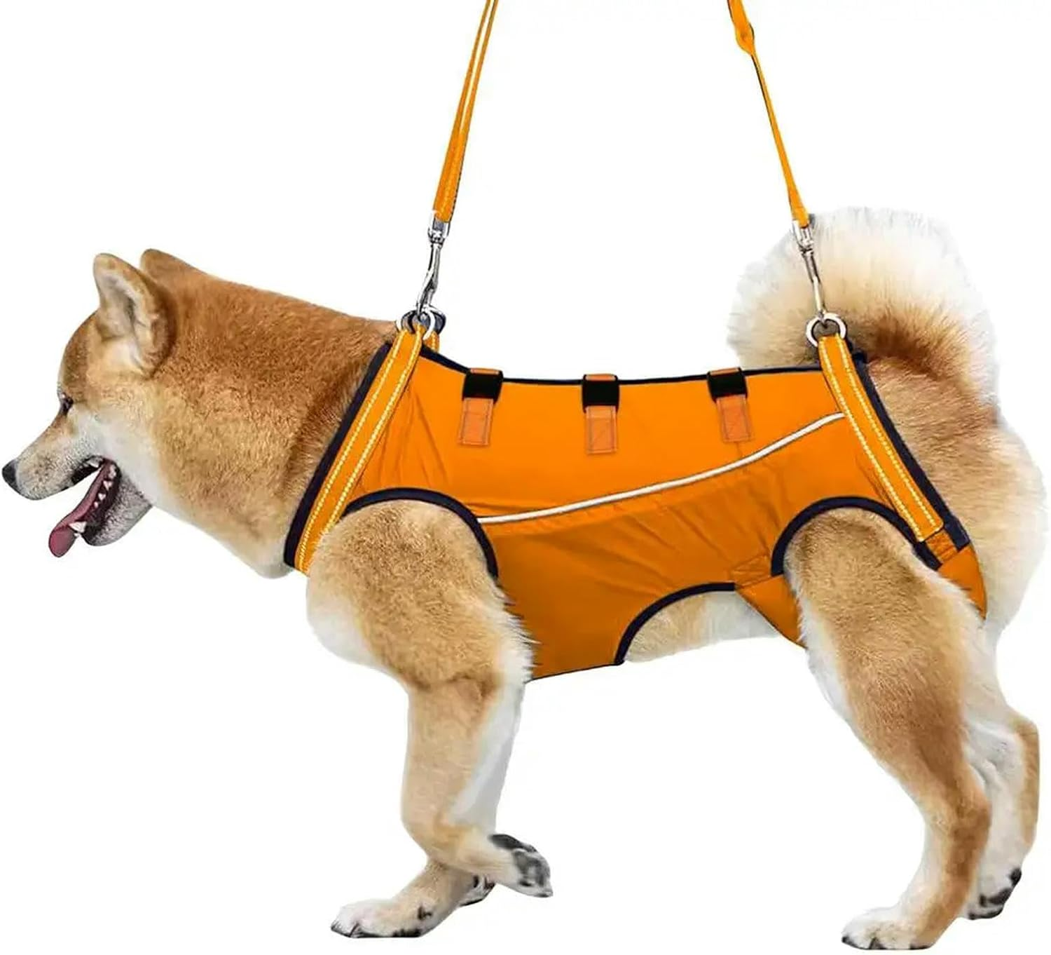 UOSIA Dog Lift Harness Dog Sling Carrier Injuries Dog Back Leg Support Sling Lightweight Adjustable Dog Auxiliary Belt Pet Walking Assist Sling for Elderly Dog