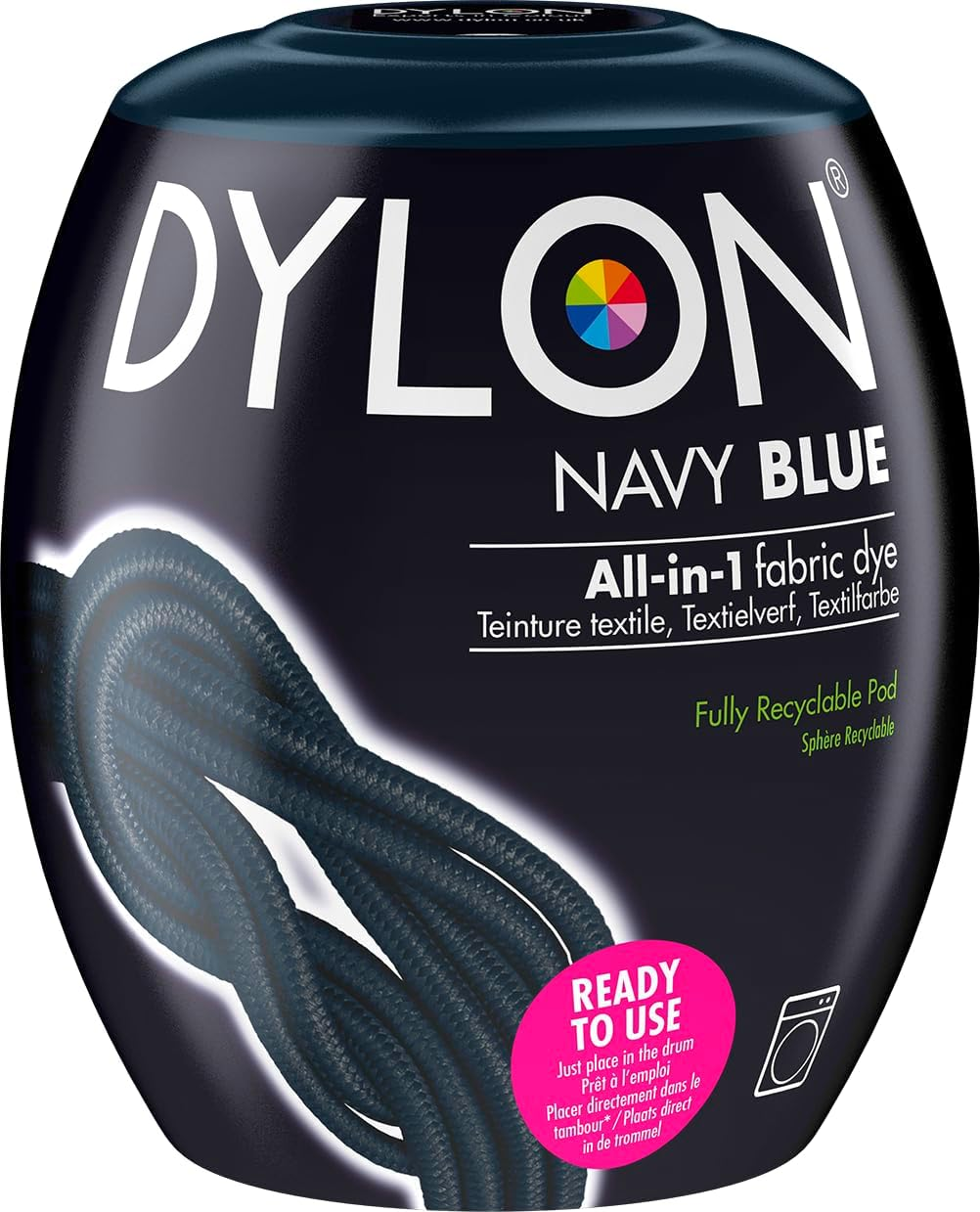 Dylon Machine Dye Pod - Navy Blue, 350G image number 1
